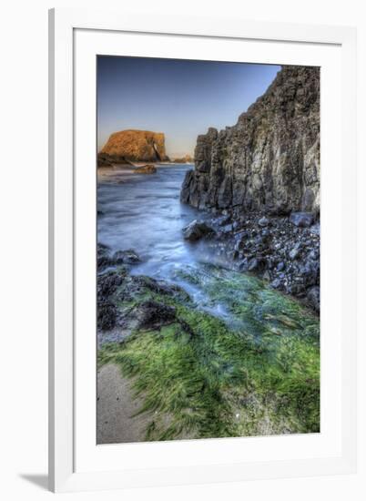 Elephant Rock, Ballintoy, County Antrim, Ulster, Northern Ireland, United Kingdom, Europe-Carsten Krieger-Framed Photographic Print