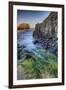 Elephant Rock, Ballintoy, County Antrim, Ulster, Northern Ireland, United Kingdom, Europe-Carsten Krieger-Framed Photographic Print