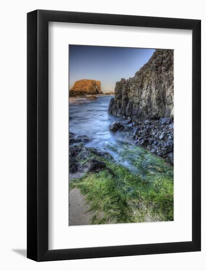 Elephant Rock, Ballintoy, County Antrim, Ulster, Northern Ireland, United Kingdom, Europe-Carsten Krieger-Framed Photographic Print