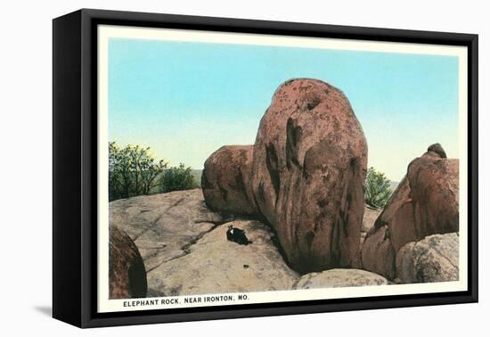 Elephant Rock, Ironton-null-Framed Stretched Canvas