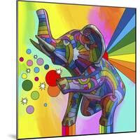 Elephant-sculpture-1017-Howie Green-Mounted Giclee Print