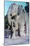Elephant Sculpture, Khajuraho, India, C950-1050-null-Mounted Giclee Print