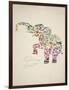 Elephant Set 02-Melody Hogan-Framed Art Print