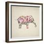 Elephant Set-Melody Hogan-Framed Art Print