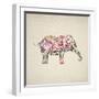 Elephant Set-Melody Hogan-Framed Art Print