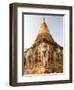 Elephant Statues at the Base of Wat Cahang Lom, Thailand-Gavriel Jecan-Framed Photographic Print