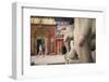 Elephant Statues Outside Vatsala Durga Temple-Ian Trower-Framed Photographic Print