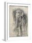 Eléphant sur le vif-Gustave Moreau-Framed Giclee Print