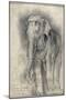 Eléphant sur le vif-Gustave Moreau-Mounted Giclee Print