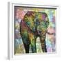 Elephant Torn-Dean Russo-Framed Giclee Print