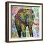 Elephant Torn-Dean Russo-Framed Giclee Print