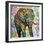 Elephant Torn-Dean Russo-Framed Giclee Print