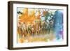 Elephant Tribe-Graeme Stevenson-Framed Giclee Print