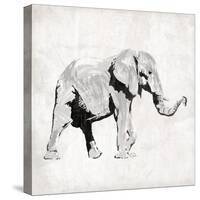 Elephant Trunk Up-OnRei-Stretched Canvas