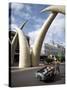 Elephant Tusk Arches, Mombasa, Kenya, East Africa, Africa-Andrew Mcconnell-Stretched Canvas