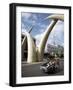 Elephant Tusk Arches, Mombasa, Kenya, East Africa, Africa-Andrew Mcconnell-Framed Photographic Print