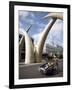 Elephant Tusk Arches, Mombasa, Kenya, East Africa, Africa-Andrew Mcconnell-Framed Photographic Print