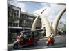 Elephant Tusk Arches, Mombasa, Kenya, East Africa, Africa-Andrew Mcconnell-Mounted Photographic Print