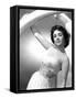 Elephant Walk, Elizabeth Taylor, in a Dress by Edith Head, 1954-null-Framed Stretched Canvas