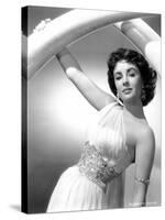 Elephant Walk, Elizabeth Taylor, in a Dress by Edith Head, 1954-null-Stretched Canvas