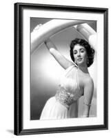 Elephant Walk, Elizabeth Taylor, in a Dress by Edith Head, 1954-null-Framed Photo