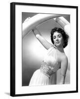 Elephant Walk, Elizabeth Taylor, in a Dress by Edith Head, 1954-null-Framed Photo