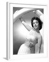 Elephant Walk, Elizabeth Taylor, in a Dress by Edith Head, 1954-null-Framed Photo