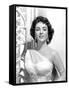 Elephant Walk, Elizabeth Taylor, in a Dress by Edith Head, 1954-null-Framed Stretched Canvas