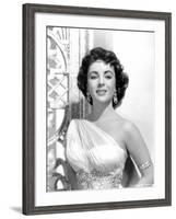 Elephant Walk, Elizabeth Taylor, in a Dress by Edith Head, 1954-null-Framed Photo