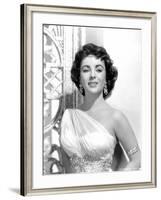 Elephant Walk, Elizabeth Taylor, in a Dress by Edith Head, 1954-null-Framed Photo