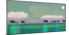 Elephant Walk-Nancy Tillman-Mounted Art Print