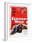 Elephant Walk-null-Framed Art Print