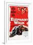 Elephant Walk-null-Framed Art Print