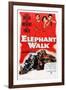 Elephant Walk-null-Framed Art Print