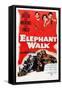 Elephant Walk-null-Framed Stretched Canvas