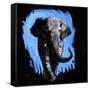 Elephant Walking-null-Framed Stretched Canvas