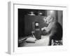 Elephant Watching Television-Charles Heckman-Framed Photographic Print