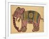 Elephant Wearing a Caparison-Aristotle ibn Bakhtishu-Framed Giclee Print