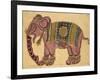 Elephant Wearing a Caparison-Aristotle ibn Bakhtishu-Framed Giclee Print