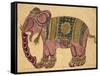 Elephant Wearing a Caparison-Aristotle ibn Bakhtishu-Framed Stretched Canvas