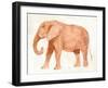 Elephant Wisdom I-Annie Warren-Framed Art Print