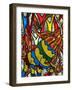 Elephant World-Muktair Oladoja-Framed Giclee Print