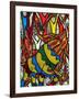 Elephant World-Muktair Oladoja-Framed Giclee Print