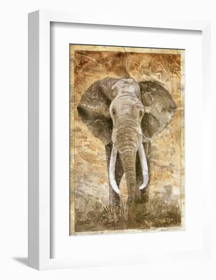 Elephant-Monica Reed-Framed Art Print