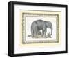 Elephant-null-Framed Art Print