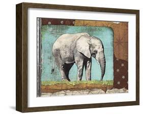 Elephant-Gwenaëlle Trolez-Framed Art Print