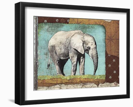 Elephant-Gwenaëlle Trolez-Framed Art Print