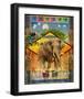 Elephant-Chris Vest-Framed Art Print