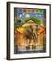 Elephant-Chris Vest-Framed Art Print