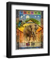 Elephant-Chris Vest-Framed Art Print